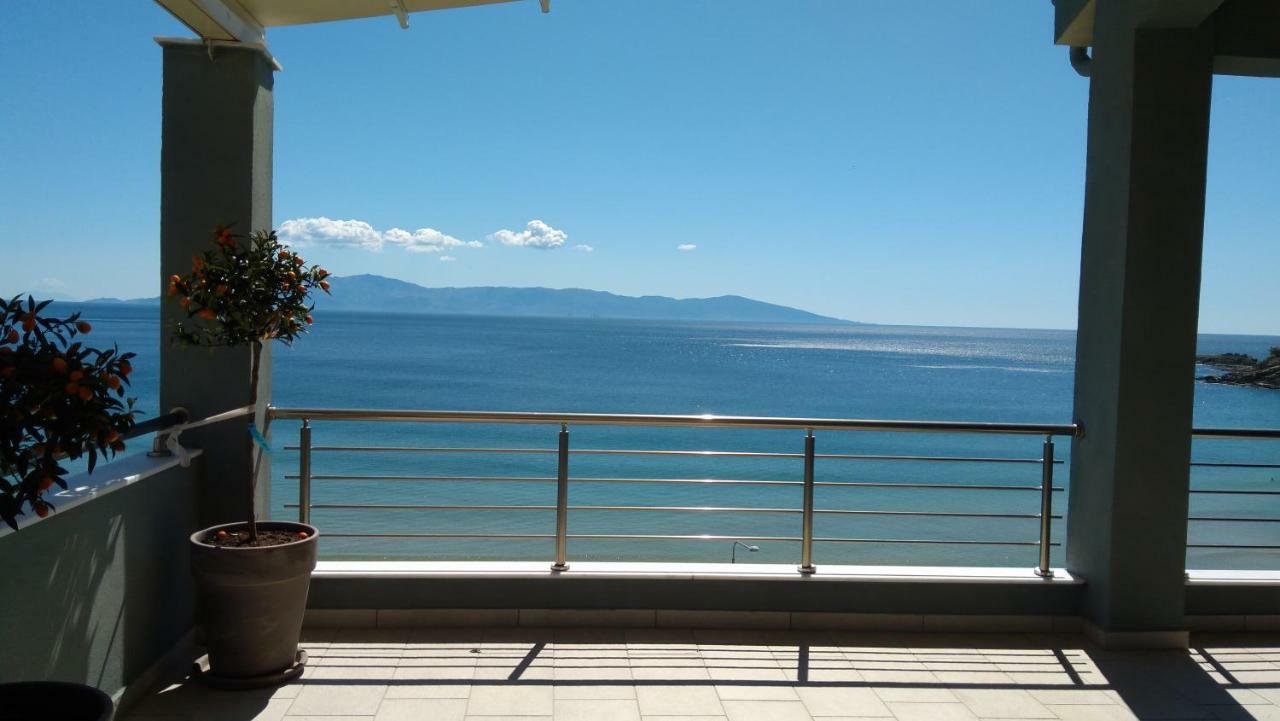 Thala-Sea Luxury House Villa Kavala Bagian luar foto