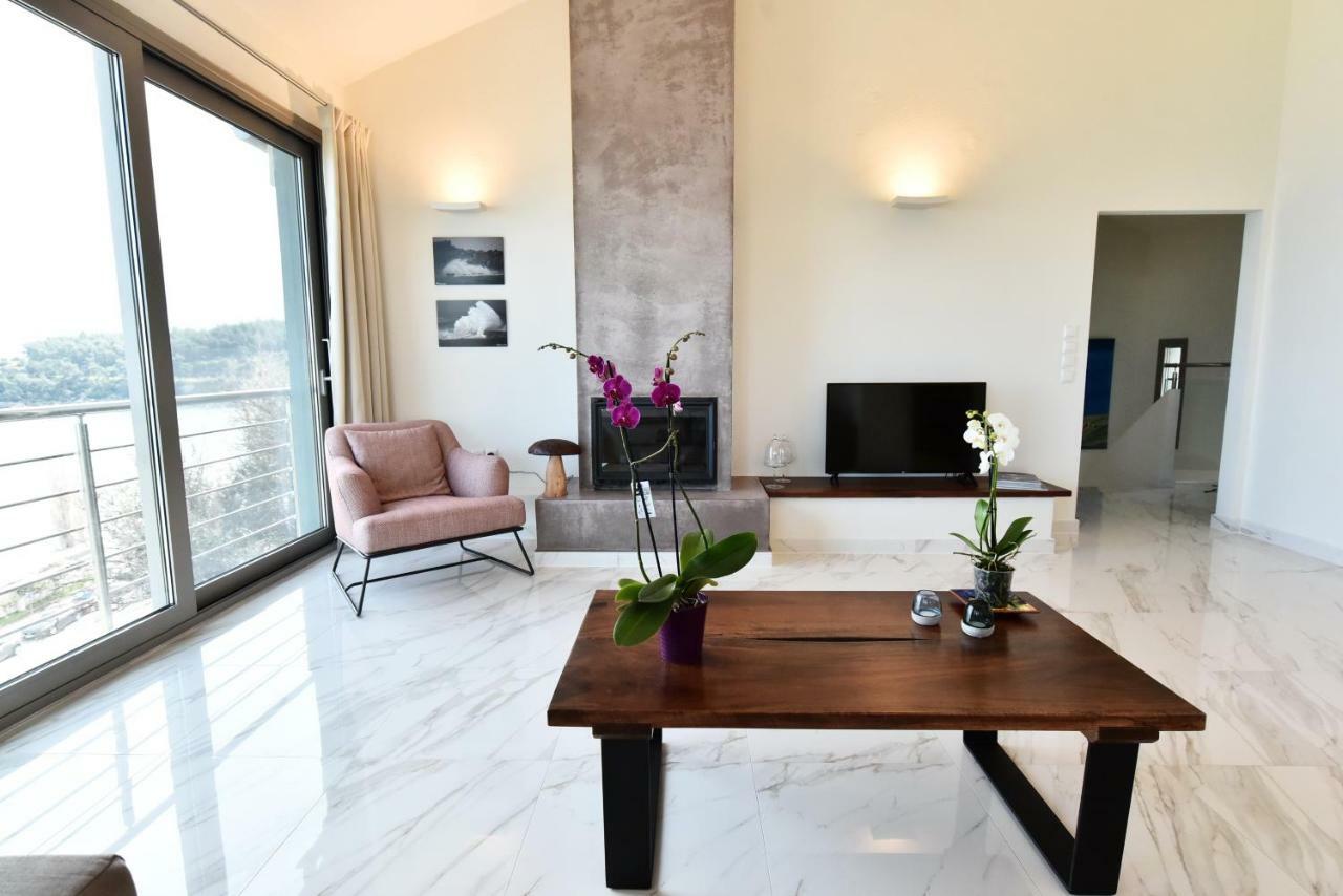 Thala-Sea Luxury House Villa Kavala Bagian luar foto