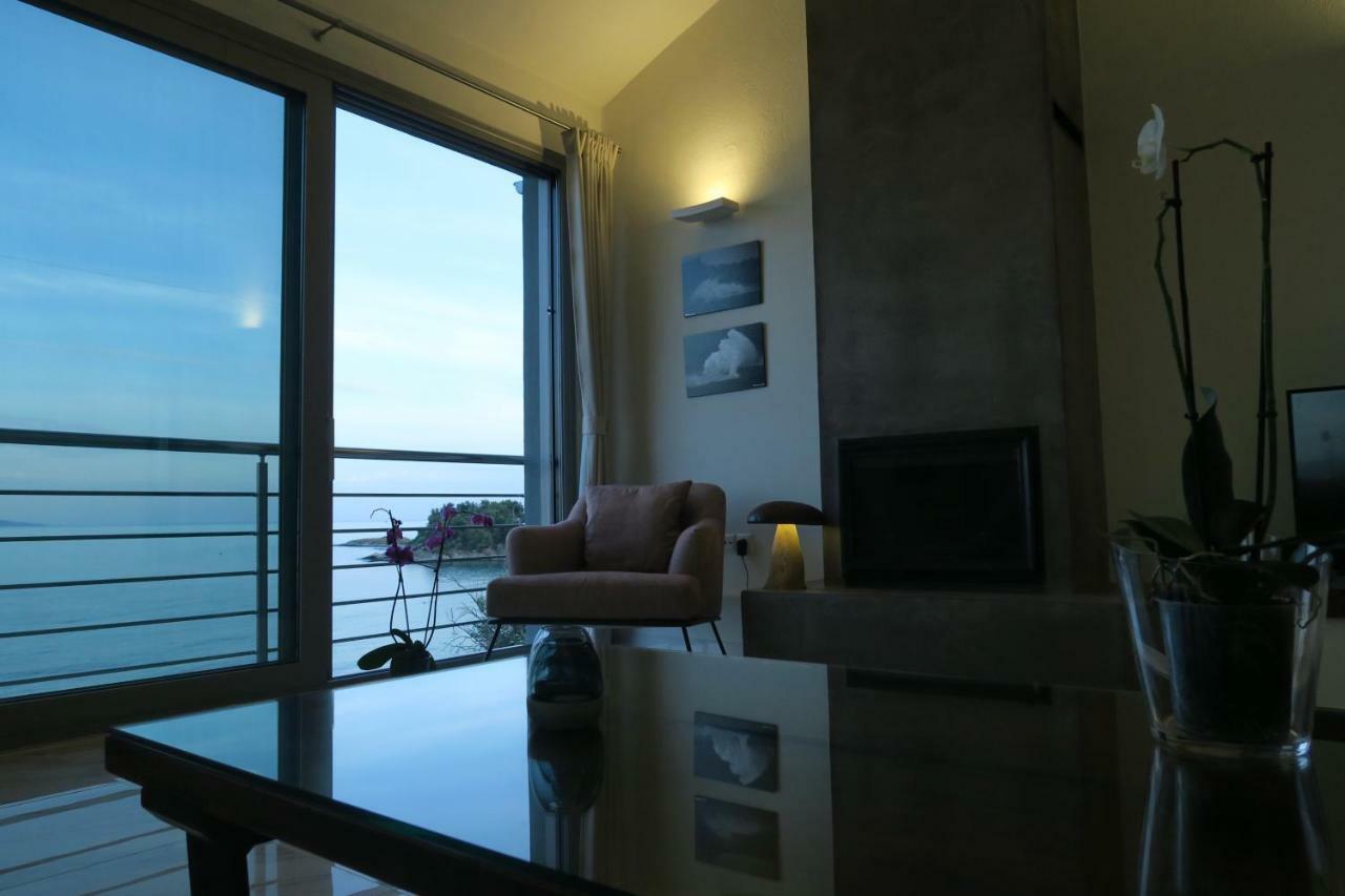 Thala-Sea Luxury House Villa Kavala Bagian luar foto
