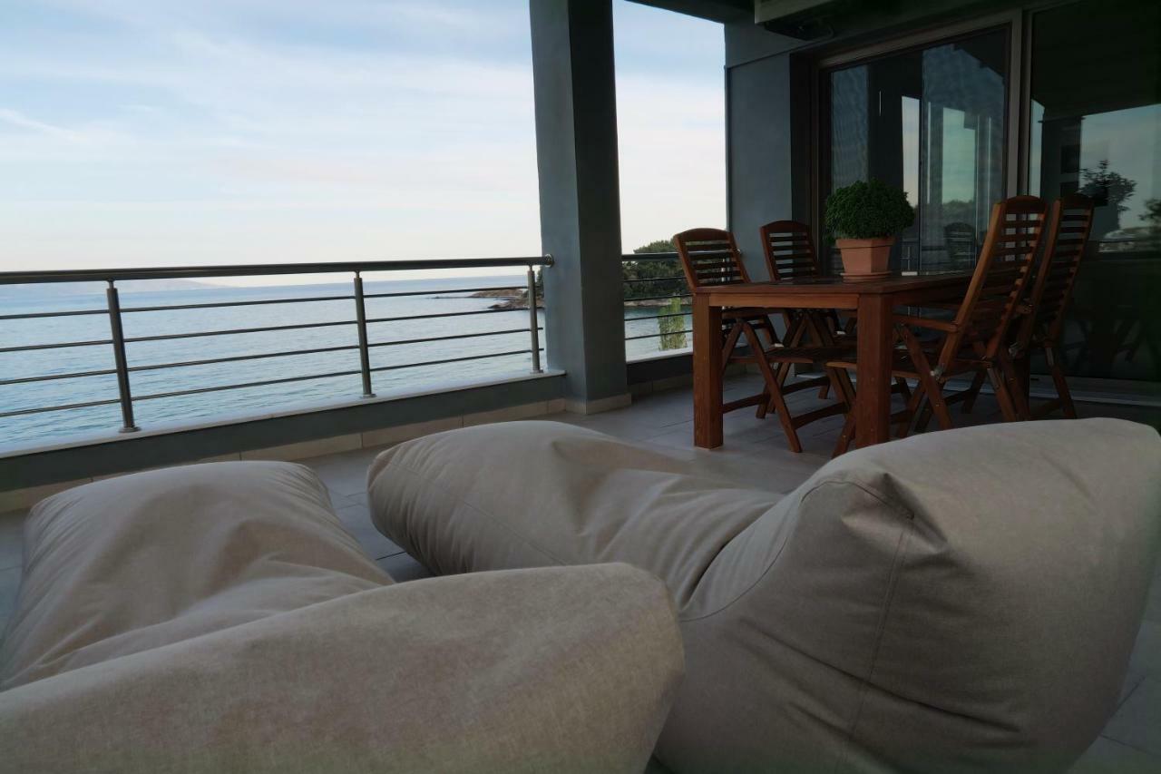 Thala-Sea Luxury House Villa Kavala Bagian luar foto